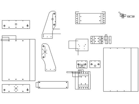 Small Cnc Machine, Cnc Router Plans, Cnc Controller, Diy Cnc Router, Small Cafe Design, Routeur Cnc, Cnc Woodworking, Cnc Parts, Cnc Machine Tools