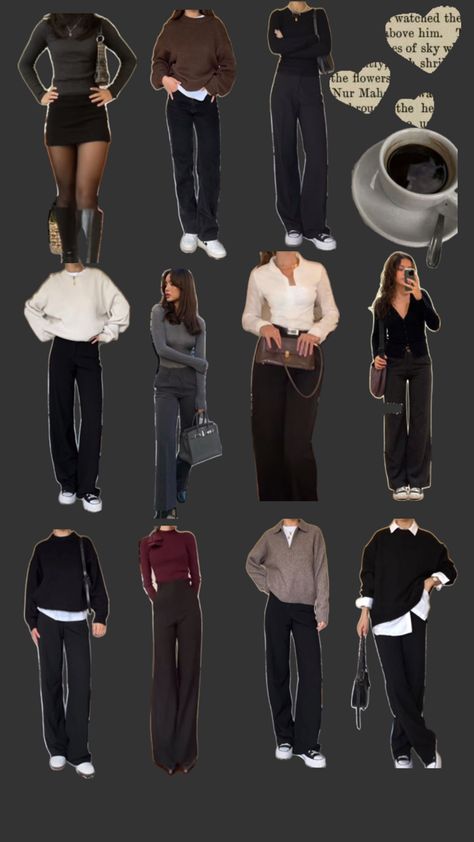 Capricorn Style, Capsule Wardrobe Casual, Capsule Wardrobe Women, Chicago Outfit, Venus Fashion, Outfit Inspo Casual, Womens Business Casual, Cute Everyday Outfits, Casual Winter Outfits