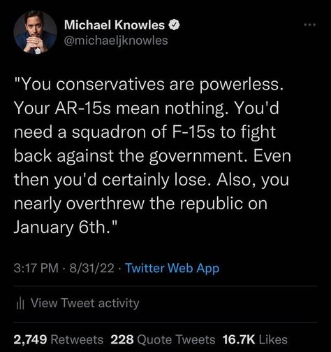 Michael Knowles on Instagram Michael Knowles Quotes, Michael Knowles, Daily Wire, Right Wing, Twitter Web, The Republic, Web App, Tweet Quotes, Government