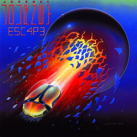 Journey - 1981 - Escape Journey Albums, Tempo Music, Graduation Songs, Journey Band, Rock Album Covers, Musica Disco, Dont Stop Believin, Dont Stop Believing, Tony Soprano