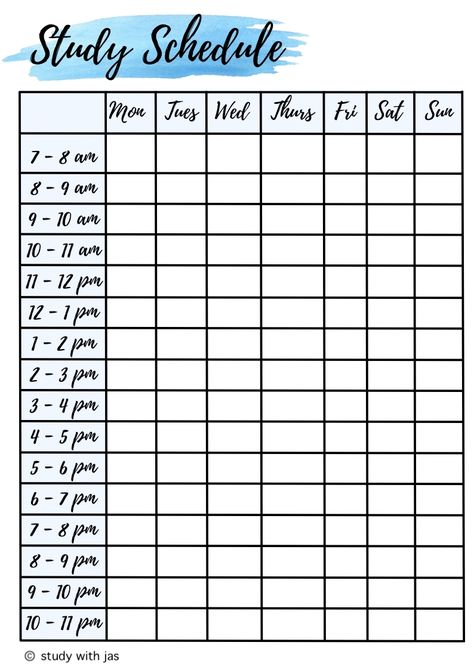 Free study schedule printable available in blue, purple and pink Printable Study Schedule, Exam Timetable Template Aesthetic Printable, Study Timetable Template Aesthetic, Free Schedule Printables, Revision Timetable Template Printable, Study Schedule Template Free Printable, Igcse Study Timetable, Study Time Table Template, How To Make A Study Schedule