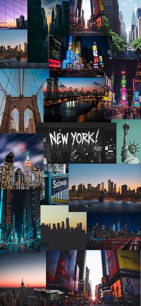 City Wallpaper New York, New York Collage, Nyc Wallpaper, Travel New York, New York City Aesthetic, New York Wallpaper, Map Compass, York Wallpaper, Fotografi Vintage