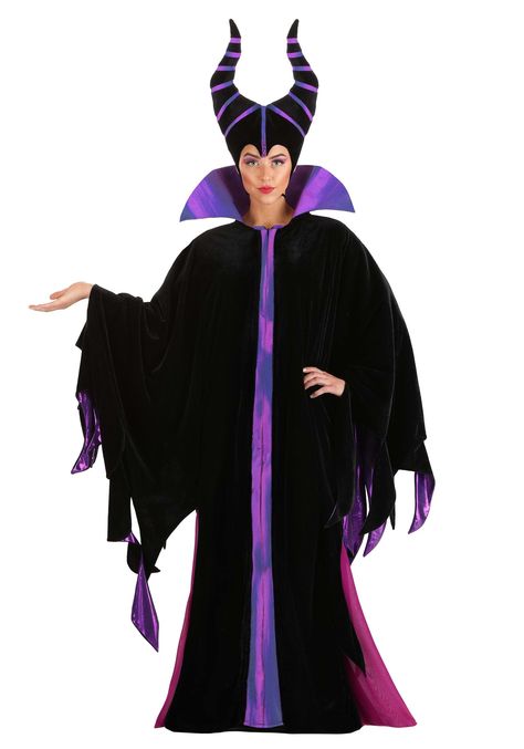 Maleficent Outfit, Maleficent Halloween Costume, Magenta Skirt, Maleficent Halloween, Sleeping Beauty Maleficent, Fun Costumes, Maleficent Costume, Villain Costumes, Disney Maleficent