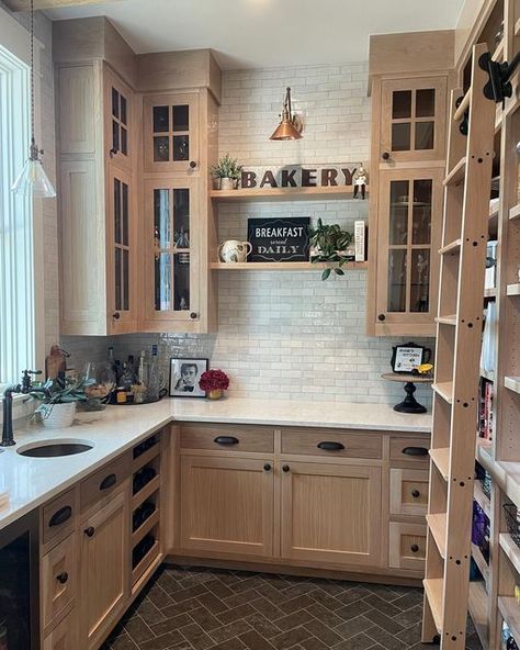 Butler Pantry Coffee Bar, Dining Room Turned Butlers Pantry, Bakers Pantry, Family Compound, Butler’s Pantry, Pantry Remodel, Wood Salad Bowls, Butlers Pantry, Coffee Nook