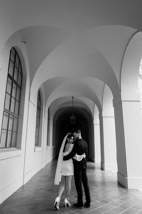 City Hall Couple Photoshoot, Pasadena Engagement Photos, Pasadena Courthouse Wedding, Wedding Courthouse Photos, Pasadena City Hall Wedding, Courthouse Wedding Photo Ideas, City Hall Elopement Photos, Pasadena Elopement, Courthouse Elopement Aesthetic