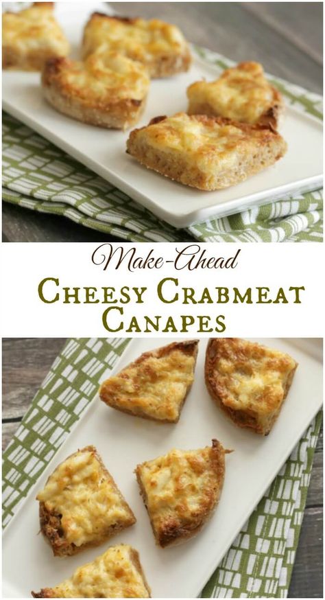 Make Ahead Appetizer, Hosting Occasions, Make Ahead Appetizers, Holiday Hosting, Tailgating Recipes, Tailgate Food, Make Ahead Meals, Easy Appetizer Recipes, Crab Meat