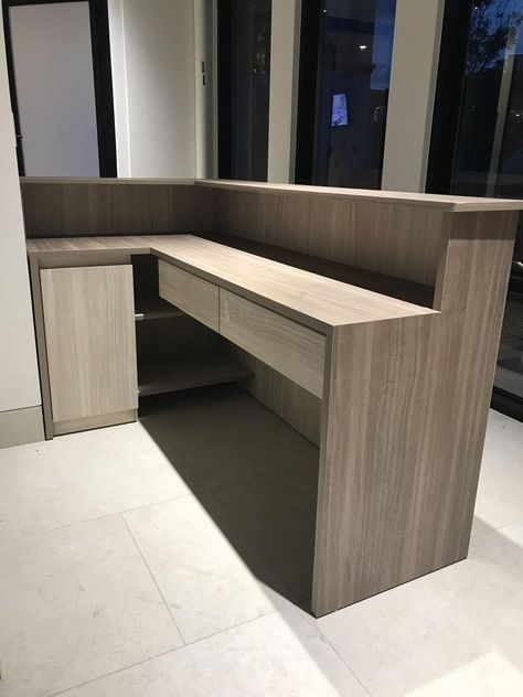 Cash Counter Design, Office Counter Design, Front Desk Design, Reception Table Design, Counter Tables, Shop Counter Design, Office Reception Design, Instagram Office, Office Reception Furniture