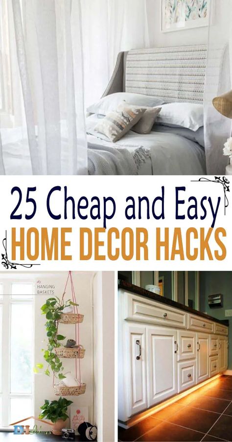 Room On A Budget, Living Room Decor On A Budget, Cheap Diy Home Decor, Decor Hacks, Home Decor Ideas Living Room, Inexpensive Home Decor, Home Decor Hacks, Home Decoration Ideas, Decor On A Budget