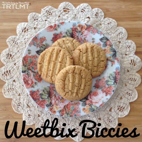 Weetbix Biccies - The Road to Loving My Thermo Mixer Weetbix Slice, Chocolate Caramel Tart, Bellini Recipe, Thermomix Baking, Caramel Tart, Lunchbox Treats, Lunch Box Snacks, Biscuit Bake, Biscuit Cookies