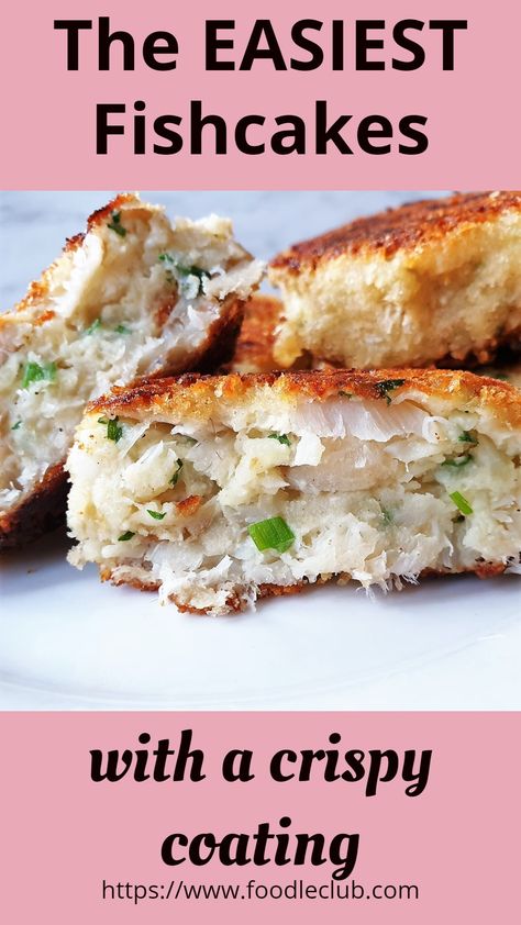 Homemade Fish Cakes, Easy Fish Cakes, Cod Fish Cakes, Fish Patties, Fish Cakes Recipe, Fish Dinner Recipes, Fish Cakes, Fish Recipes Healthy, Fish Dinner