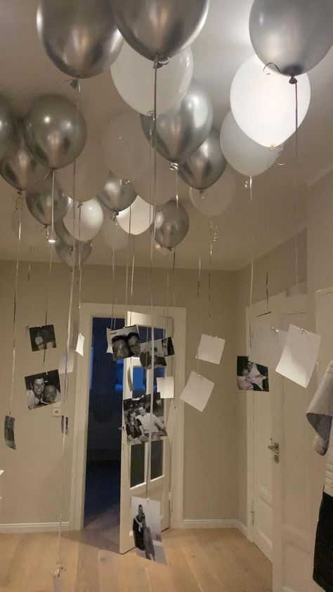 Happy Birthday Decoration For Boyfriend, Surprised Birthday Ideas For Him, How To Surprise My Best Friend For Her Birthday, Surprise Set Up Ideas, Happy Birthday Boyfriend Decoration, 30 Birthday Ideas For Husband, Happy Anniversary Surprise Ideas, Boyfriend Birthday Balloon Ideas, Room Decor Anniversary Surprise