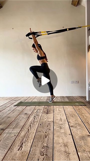 Georgia Legg on Instagram: "TRX STANDING ABS  (strength and conditioning edition)   - TRX overhead press - front squat  - TRX windscreen wipers - SA lunge  - TRX  windscreen wipers - plank  - TRX shoulder press -plank.   beginner -  4-6 reps Intermediate 8 reps  Advance 10 reps  X4 rounds   Always trying  finding new ways to inspire my TRX crew. Hope you enjoy this standing core series 🔥   Love G x" Trx Arms Workout For Women, Trx Yoga Workout, Trx Core Exercises, Trx Workouts Routine, Trx Workouts For Women, Trx Core, Trx Pilates, Trx Abs, Trx Yoga