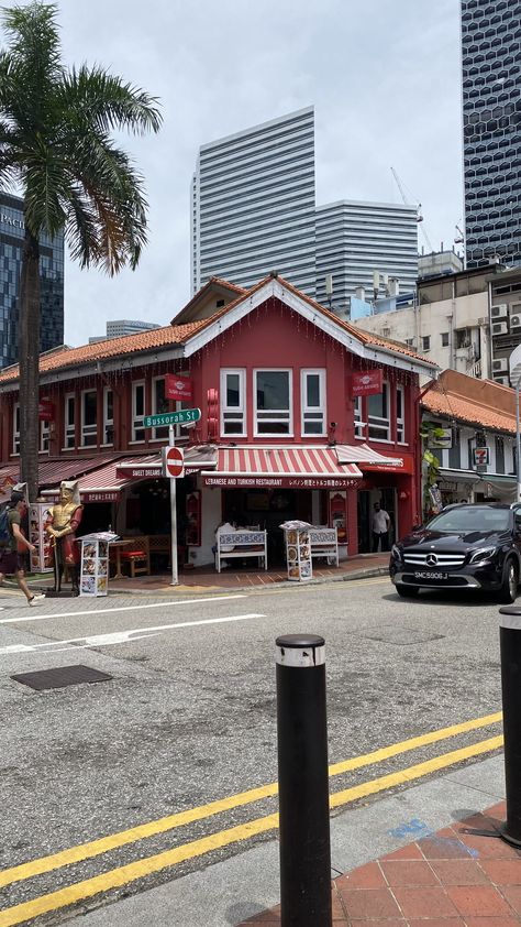 #street #market #oldbuilding #red Singapore Vacation, Marriage Invitation, Marriage Invitation Card, Singapore City, Visit Singapore, Ethereal Dress, Old Street, Street Market, Creative Instagram Stories