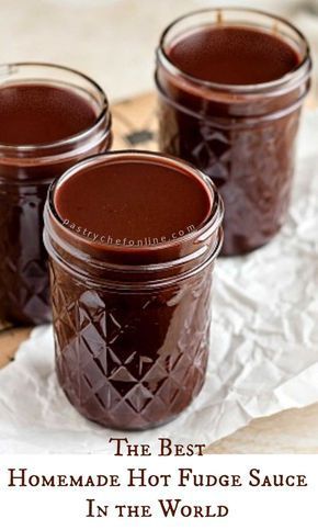 Homemade Hot Fudge Sauce, Ice Cream Sauce, Homemade Hot Fudge, Hot Fudge Sauce, Fudge Sauce, Dessert Sauces, Ice Cream Toppings, Clotted Cream, Sweet Sauce