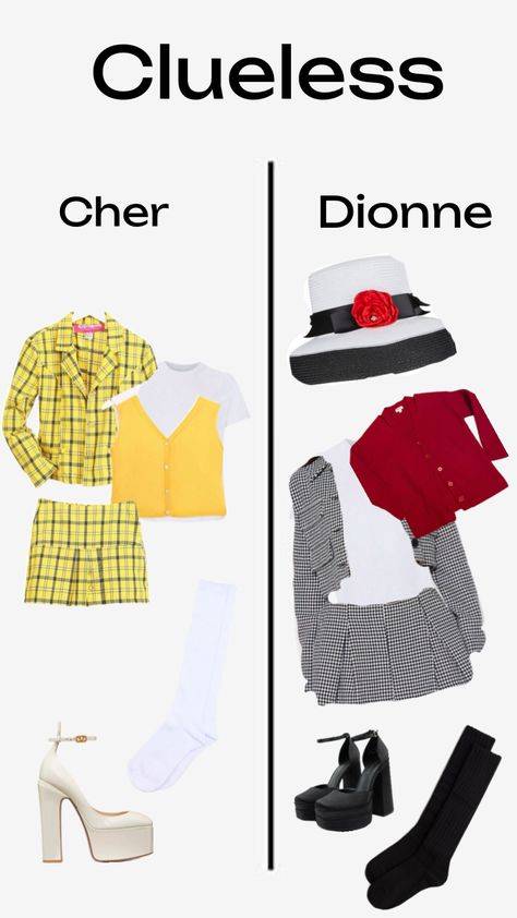 #clueless #halloween #costume #ideas #cher #dionne Clueless Cher And Dionne, Cher Clueless Costume, Cher Dionne, Cher And Dionne, Clueless Costume, Clueless Halloween Costume, Clueless Cher, Cher Clueless, Spooky Style