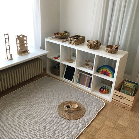 Montessori Decor, Montessori Infant Room, Montessori Infant, Ikea Kids Room, Kids Rooms Inspo, Play Corner, Diy Montessori, Montessori At Home, Ikea Kids