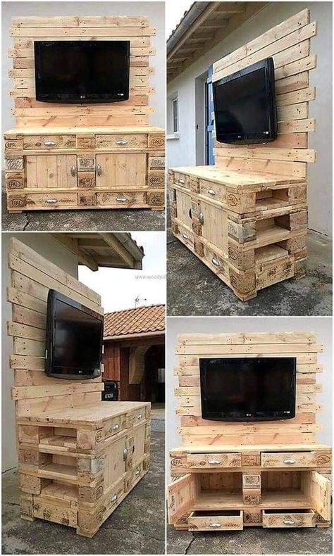 50+ DIy Pallet wood crafts useful ideas that will inspire you pallet wood projects garden pallet wood furniture pallet wood projects pallet wood house pallet wood ideas pallet wood projects garden furniture pallet wood stove pallet wood bed pallet wood cabin pallet wood sofa pallet wood burner pallet wood burning stove pallet wood dresser #craft #palletfurniture #decoration #furniture #project Recycled Pallets, Wooden Pallet Projects, Italian Bedroom Furniture, Wood Tv Console, Wooden Pallet Furniture, Wood Pallet Projects, Diy Pallet Projects, Pallet Ideas, Into The Woods