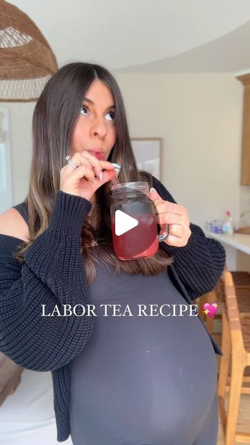 Labor Prep Tea, Iced Raspberry Leaf Tea Pregnancy, Raspberry Leaf Tea Recipe Drinks, Rasberry Leaf Tea During Pregnancy, Labor Tea Recipe, Starbucks Labor Inducing Drink, Red Raspberry Leaf Tea Pregnancy Recipes, Labor Drink, Raspberry Tea Pregnancy