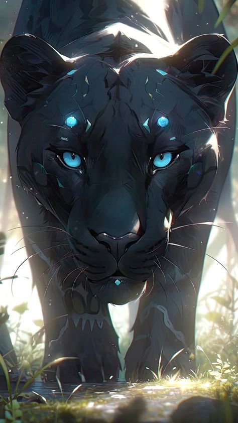 Anime Black Panther IPhone Wallpaper HD - IPhone Wallpapers : iPhone Wallpapers Black Panther Iphone Wallpaper, Panther Iphone Wallpaper, Black Panther Cat, Panther Cat, Iphone Wallpaper Hd, Panther Art, Lion Illustration, Black Panther Art, Mystical Animals