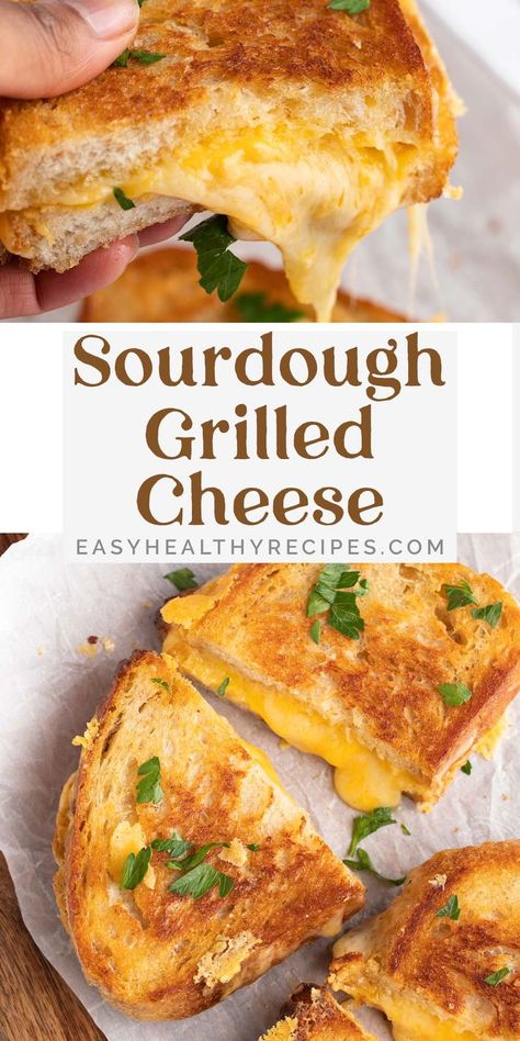 Sourdough Grilled Cheese, Fancy Grilled Cheese, Grill Cheese, Grill Cheese Sandwich Recipes, Gourmet Grilling, Classic Grilled Cheese, Sourdough Sandwich, Cheese Sandwich Recipes, Grilled Cheese Sandwiches