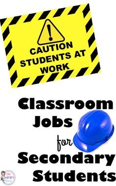 Giving classroom jobs to middle school and high school students allows them to… Classroom Economy, Class Jobs, Secondary Classroom, Sense Of Belonging, Classroom Management Strategies, Student Jobs, High School Classroom, High School Science, Classroom Jobs