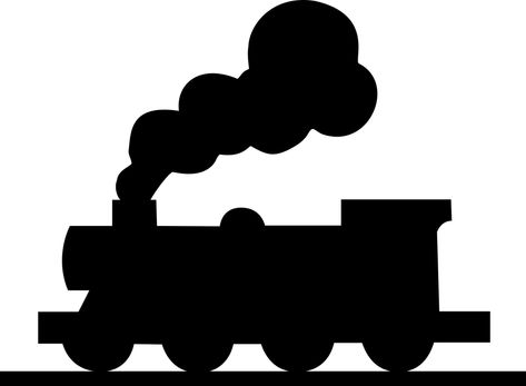 Polar Express Party, Train Silhouette, Steam Engine Trains, Silhouette Clip Art, Print Ideas, Vinyl Paper, Bible School, Silhouette Art, Sticker Wall Art