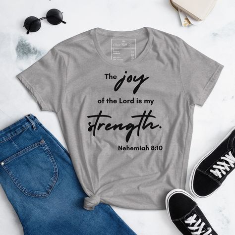 Here is a post to encourage you to 'wear your faith' while you are out and about! Our short sleeve t-shirts will be a great addition to your summer wardrobe! 👕👚 These are just a few of our scripture-based t-shirt designs. Multiple colors and sizes are available in our store. Be the light to those around you without saying a word! 💡☀️🔦🕯 We appreciate your time and support of our business! 🙏💜🙏 #choosefaithstore #wearyourfaith #scriptures #faith #bethelight https://choosefaithstore.etsy.com Be The Light, Out And About, A Word, Summer Wardrobe, The Light, Encouragement, Shirt Designs, Tshirt Designs, T Shirts