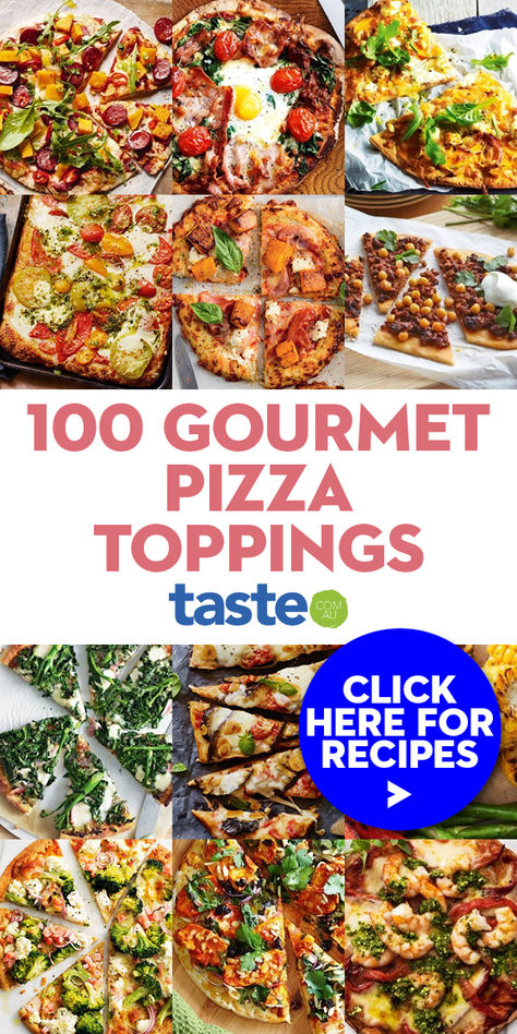 Plan the perfect pizza night with these extra special pizza toppings. #pizza Home Made Pizza Toppings Ideas, Speciality Pizza Ideas, Personal Pizza Ideas, Neopolitan Pizza Topping, Home Made Pizza Toppings, Pizza Combinations Ideas, Artisan Pizza Toppings, Homemade Pizza Topping Ideas, Types Of Pizza Toppings