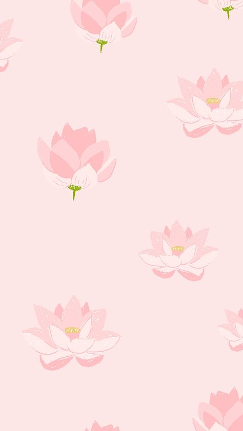 Pink lotus floral pattern vector pastel mobile wallpaper | free image by rawpixel.com Kawaii, Lotus Art Wallpaper, Cute Pastel Blue Wallpaper, Lotus Iphone Wallpaper, Lotus Wallpaper Iphone, Lotus Wallpaper Aesthetic, Pastel Wallpaper Pink, Pink Lotus Wallpaper, Wallpaper Background Blue