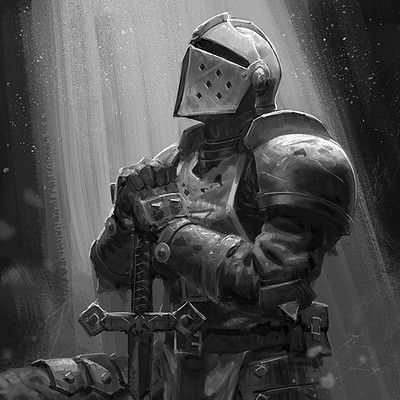 Knight Drawing, Knight Tattoo, Crusader Knight, Warrior Concept Art, Dark Souls Art, Darkest Dungeon, 다크 판타지, Knight Art, Knight Armor