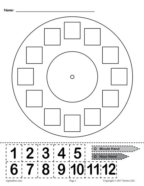 Clock Worksheets, Telling Time Activities, Education Support, Free Time Activities, Telling Time Worksheets, Time Activity, Kindergarten Printables, Time Worksheets, Teaching Time