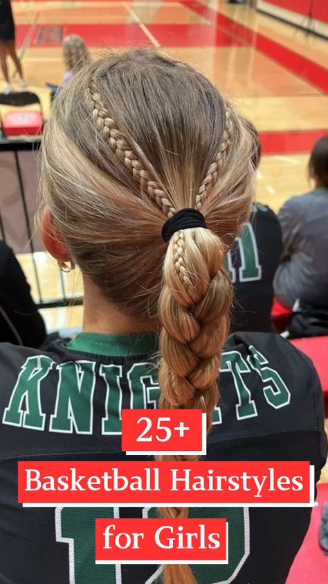 Explore 36 trendy basketball hairstyles perfect for game day. From athletic hairstyles for thick hair to sleek basketball hair styles for short hair, these styles will keep you looking fresh on and off the court. Braided Athletic Hairstyles, Hairstyles For Helmets, Basketball Braids, Girls Sports Hairstyles, Basketball Hair Styles, Hairstyles For Basketball, Cute Sports Hairstyles, Hair For Sports, Easy Sporty Hairstyles