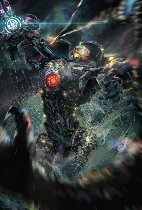 Gas1 on Pixiv Pacific Rim Jaeger Wallpapers, Titanfall 2 Wallpaper, Pacific Rim Wallpaper, Pacific Rim Art, Pacific Rim Jaeger, Phoenix Art, Arte Robot, Kaiju Art, Spaceship Art