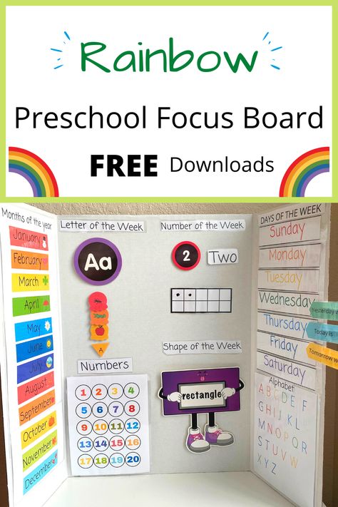 Learning Wall For Kindergarten At Home, Diy Preschool Learning Board, Preschool Homeschool Board, Circle Time Homeschool Preschool, Focus Board Classroom Preschool, Daycare Circle Time Board, At Home Circle Time, Circle Time Board Ideas For Preschool, Classroom Circle Time Board