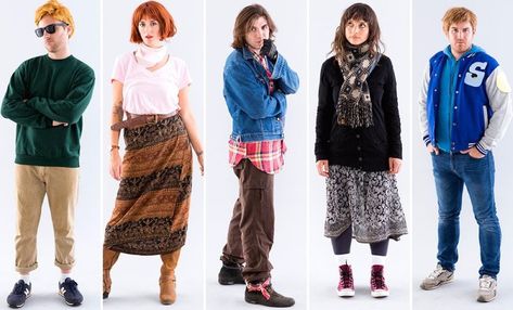 I ❤ these Breakfast Club costumes! Breakfast Club Outfits Style, The Breakfast Club Outfits, Breakfast Club Outfits, Spn Convention, Breakfast Club Costume, Breakfast Club Movie, 80s Halloween Costumes, Decades Party, 80s Halloween