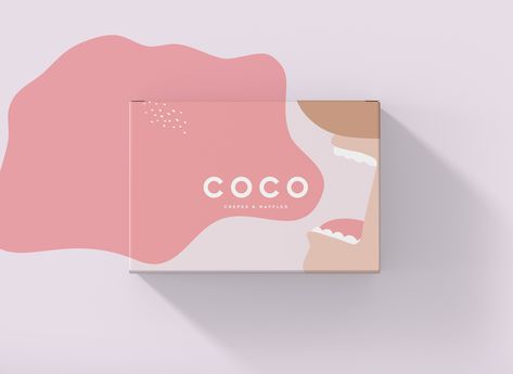 Bakery Packaging Design, Cookies Branding, Cake Branding, Crepes And Waffles, Architecture Restaurant, Baking Logo, Cake Logo Design, Bakery Branding, Design Café