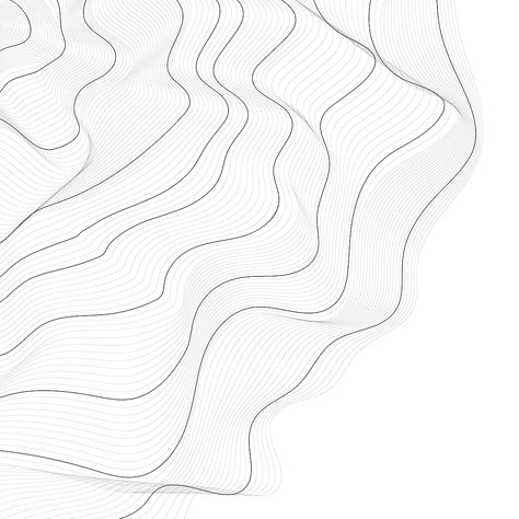 Black and white abstract map contour lines background | free image by rawpixel.com / Aew