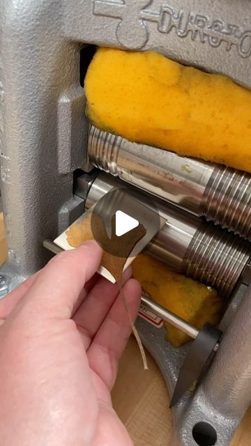 160K views · 4.2K likes | Lynette N Andreasen on Instagram: "Well, I’m about a week behind but determined to cross the finish line!  Here’s #marchmeetthemakerday26  One really cool thing you can do with metal is texture it in a rolling mill.  A rolling mill is a machine kind of like a pasta roller.  It has two hard steel rollers and you pass your metal through them.  You can roll the metal with soft materials like feathers, pressed leaves or flowers, lace, paper, etc and create beautiful textures.  It blows my mind that I can imprint the texture of a fragile dried leaf into silver.  Literally every time I do it i can’t believe the magic.  I love making jewelry with roller printed metal.  It’s a beautiful way to carry some nature with you wherever you go.  #marchmeethemaker #meetthejewelrym Aluminum Tape Art, Texturing Metal For Jewelry, Paper Jewelry Making Tools, Metal Stamping Ideas, Sheet Metal Roller, Milling Machine Projects, Paper Bead Roller Tools, Texture Rollers For Clay, Machining Metal Projects