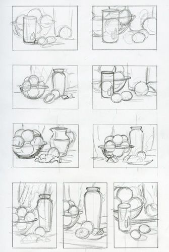 Objects Composition Drawing, Still Life Composition Sketch, Still Life Drawing Exercises, Still Life Composition Drawings, Fruits Artwork, Sony Earbuds, Composition Still Life, Drawing Composition, Still Life Composition