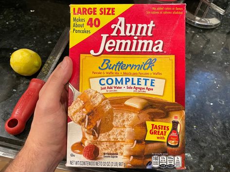 There’s nothing more convenient than making waffles from pre-made, boxed waffle mix – especially the kind that only requires water and nothing else. But, boxed waffle mix is definitely lacking in flavor compared to homemade waffles that you make yourself from scratch. If you’re looking to make boxed waffle mix taste better, I’ve got a […] Waffle Mix Recipes, Best Pancake Mix, Aunt Jemima Pancakes, Pancake Mix Recipes, Aunt Jemima, How To Make Waffles, Fluffy Waffles, Crispy Waffle, Homemade Waffles