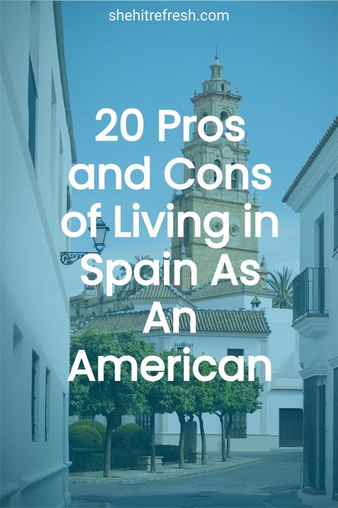 Spain has so much to offer for people of all ages and many Americans, in recent years, have decided to make Spain their new home for very good reasons. Living in Spain is a wonderful experience, but it does not come with complete ease. Let’s read on and discover the 20 pros and cons of living in Spain as an American. Homes In Spain, Spain Living, Moving To Spain, Living In Spain, Dual Citizenship, European Living, Spanish People, Us Citizen, Going Abroad