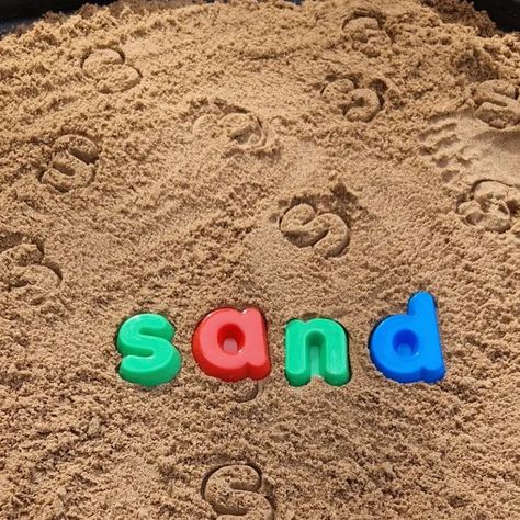 Amanda, Outstanding graded childminder in Lincolnshire on Instagram: "S is for Sand ⛱️
Our happy gang is as happy as can be today 😊 playing in the sand, stamping S's

 #samgoldsworthychildmindingplayideas #earlyyearsmaths #learningthroughplay #esrlyyearspractitioner #childminders #earlyyearsideas #sensoryplayideas #letthemplay #eyfsinspiration #preschoolactivities #homelearning #earlyyearseducation #preschool #childledlearning #eyfsideas #earlyyearsinsta #earlyyearsplay #playaccount #earlyyearsplayshare #childmindersofinstagram #eyfs #childminder" Activities For Playgroup, Sand Play Activities, Early Years Maths, Playing In The Sand, Early Years Educator, Sand Play, Water Play, Sand And Water, Instagram S