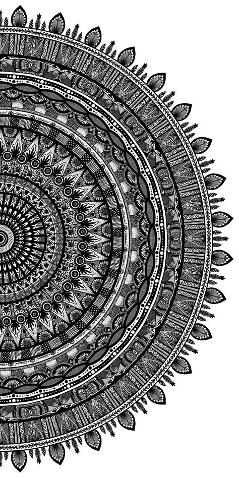 Iphone Wallpaper Mandala, Full Page Mandala Art, Mandala Art Wallpaper, Om Mandala Art, Mandala Wallpaper Pattern, Mandala Background Wallpapers, Mandala Aesthetic, Mandala Wallpapers, Mandala Black And White