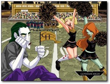 6 Insane Versions of Famous Cartoons They Almost Made | Cracked.com Gotham High, Joker Y Harley Quinn, Batman Cartoon, Joker Harley, Famous Cartoons, Dc Comics Characters, Batman Joker, Joker And Harley Quinn, Bruce Wayne