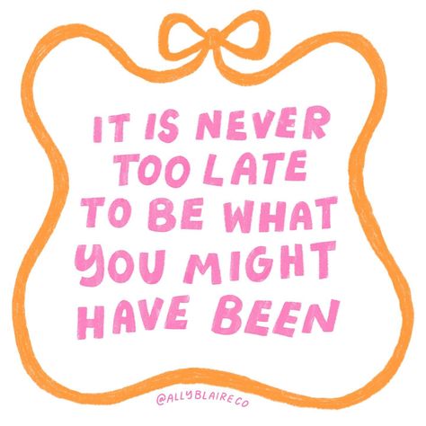 You still have time 💗💗 It’s never too late to start!! Don’t pigeonhole yourself into something just because it’s what you’re used to. If there’s something else you want for yourself, it’s absolutely not too late to make it happen! Don’t let your age or background or experience deter you from trying something you really want to do. Everyone starts somewhere. Even if you feel like you’ve already invested too much time and resources into doing something else, if this is something you really w... Keep Going Quotes, Too Late Quotes, Never Too Late To Start, Remember Why You Started, Growth Quotes, Good Vibrations, Really Good Quotes, Word Love, Happy Words