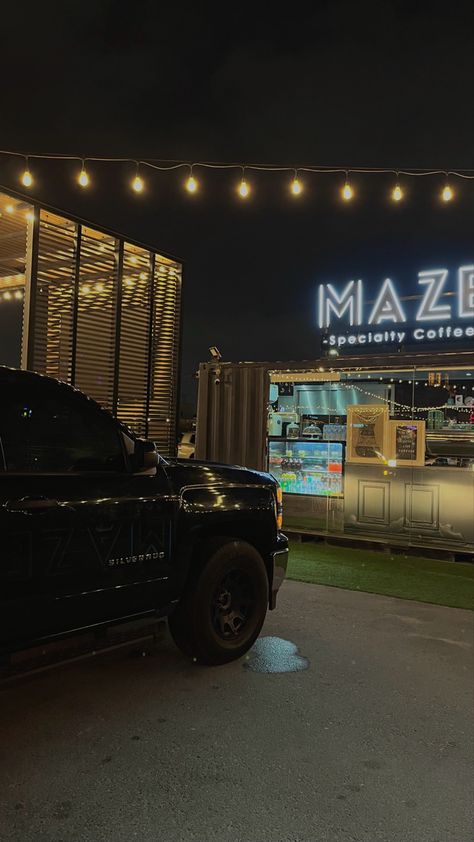 barsha south food truck area maze coffee specialty aesthetic dubai night life Food Truck Aesthetic, Dubai Night Life, Truck Aesthetic, Aesthetic Dubai, Dubai Night, Chamberlain Coffee, Vision Board Pics, Coffee Truck, Freshman Year