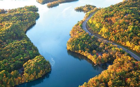 New Directions: Fall Drives | Out + About Features | The Best of the Twin Cities | Mpls.St.Paul Magazine Mississippi River Cruise, Fall Foliage Road Trips, Midwest Road Trip, Mackinaw City, Fall Road Trip, Badlands National Park, Great River, River Road, American Road Trip