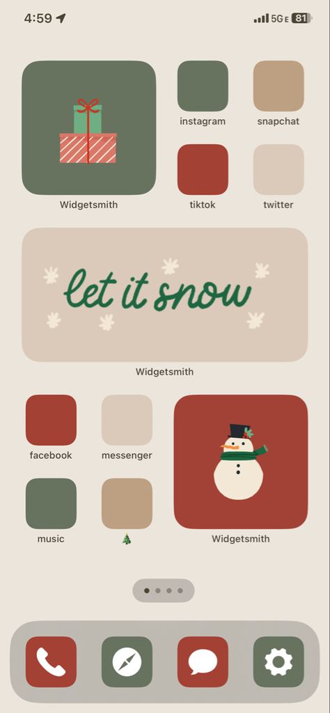 Winter Homescreen Layout, Christmas Ios 16, Christmas Home Screen Ideas, Christmas Phone Layout, Christmas Iphone Layout, Christmas Theme Iphone, Ios Shortcuts, Christmas Homescreen Ideas, Christmas Homescreen Layout