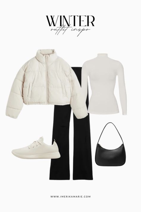 White Puffer Jacket Outfit, Japan Outfit Winter, Winter Outfits 2022, Winter Inspo Outfits, Winter Vacation Outfits, Cold Weather Outfits Winter, Winter Jacket Outfits, December Outfits, Japan Outfits