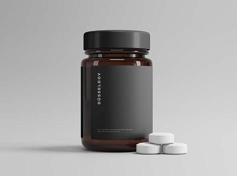 Pill Packaging, Supplement Bottles, Apothecary Decor, Supplements Packaging, Product Visualization, Fragrance Packaging, Modern Packaging, Medicine Bottle, Skincare Packaging